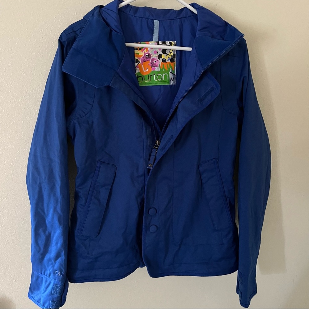 Burton Dryride Cobalt Blue Women’s Ski/Snowboard Jacket Size Medium